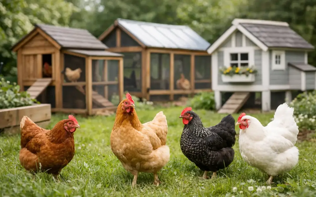 10 Best Chicken Coops for Gardens