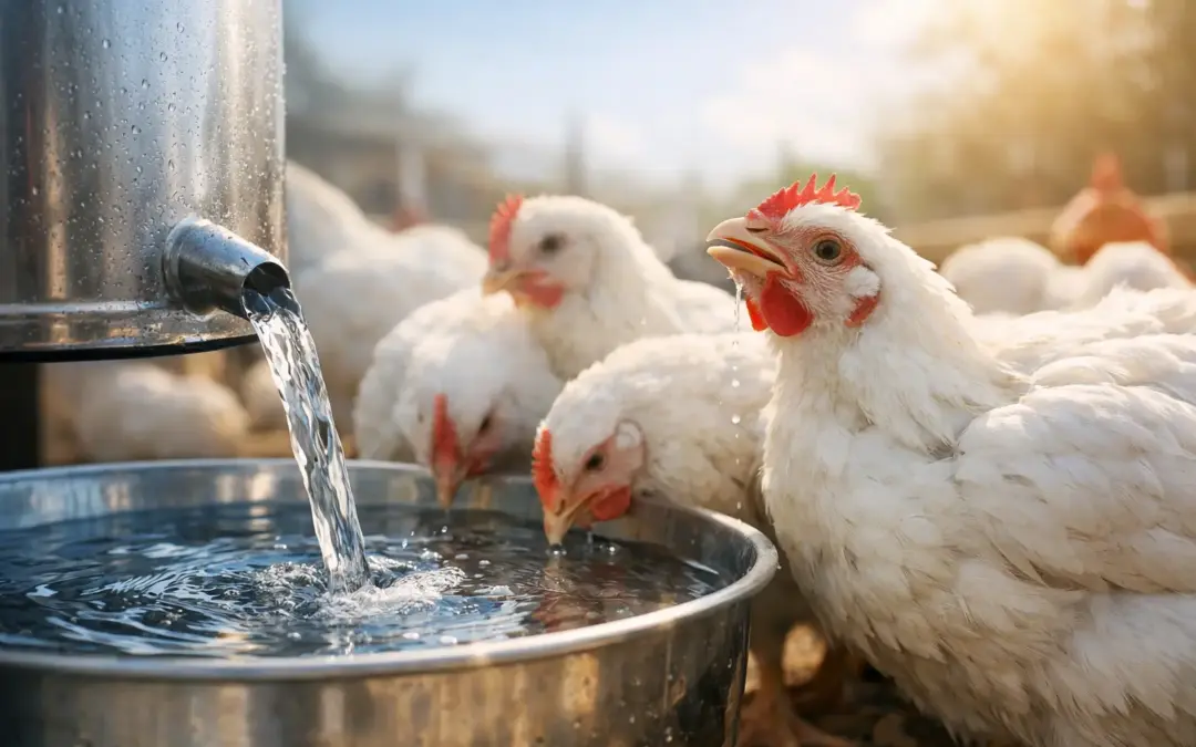 Heat Stress on Poultry and Fresh Cool Water