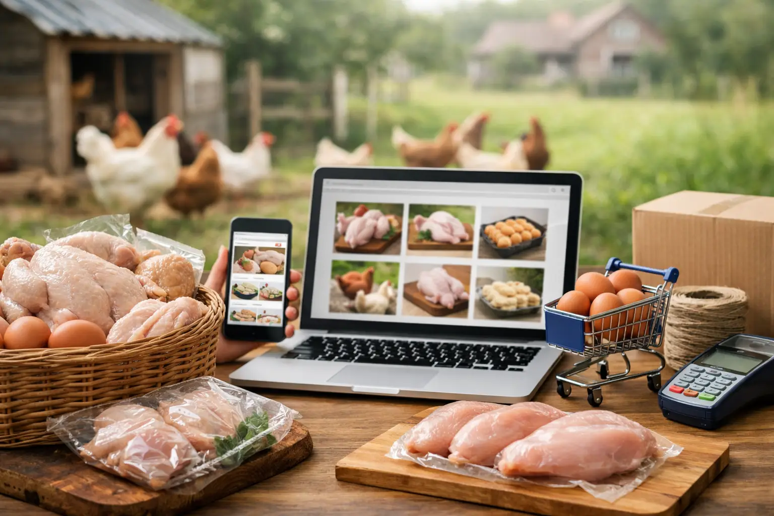 How to Sell Poultry Online UK