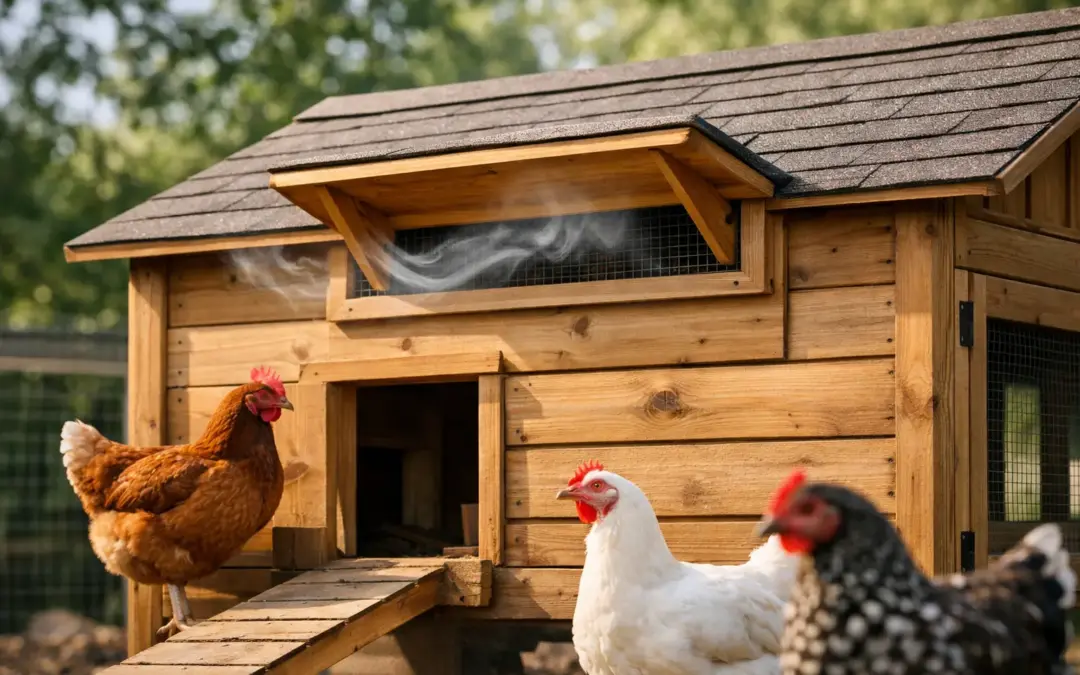 Improving Ventilation on Coops