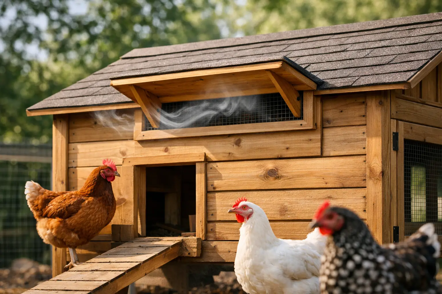 Improving Ventilation on Coops