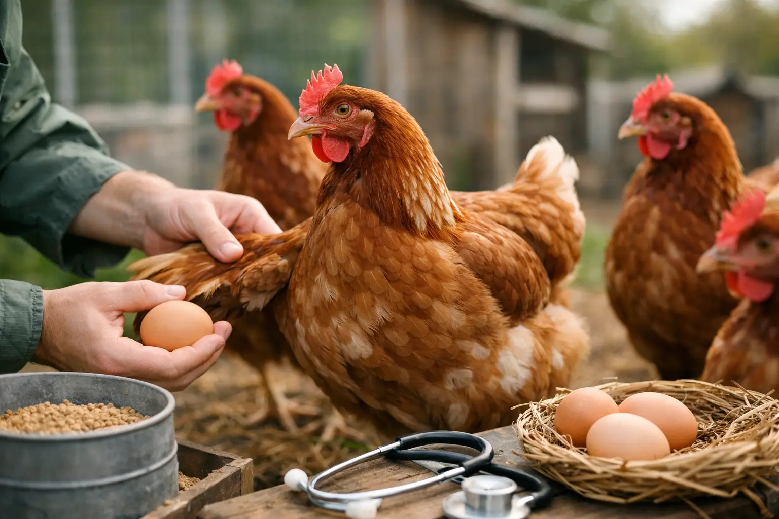 Point of Lay Hens for Sale: What to Check