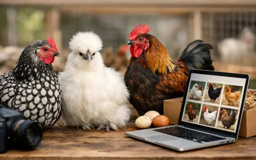 Selling Rare Breed Chickens Online Properly