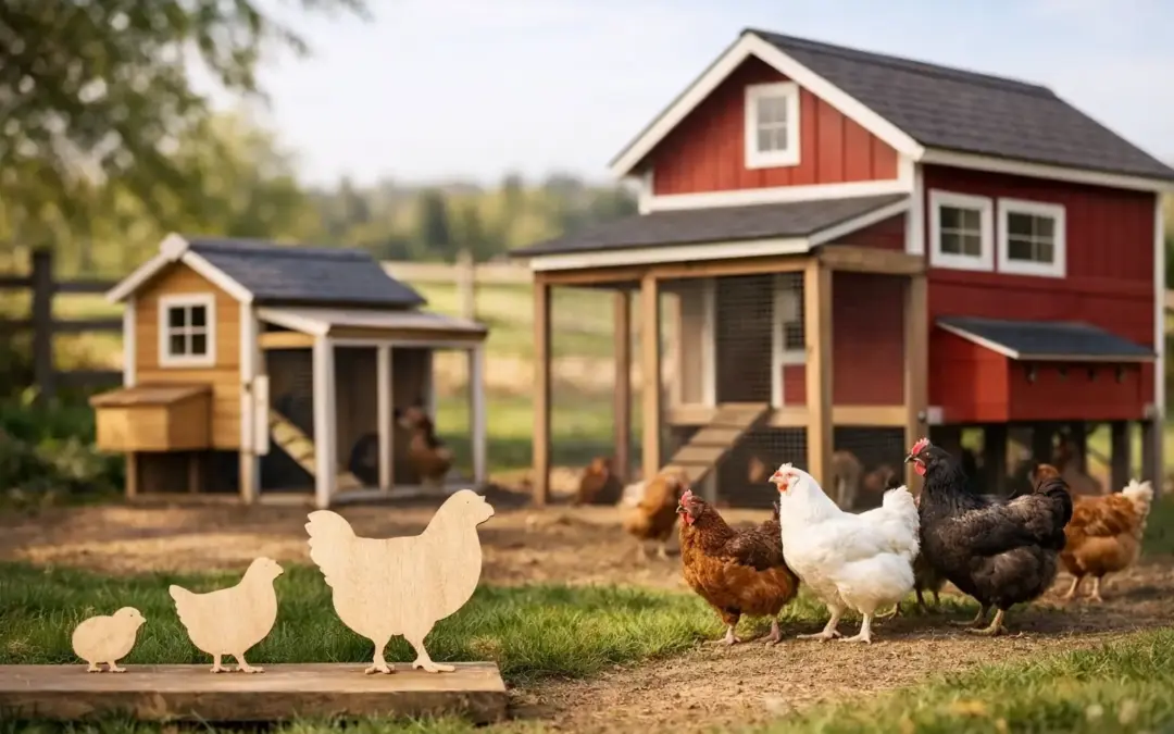 Which coop size do I need for my flock?