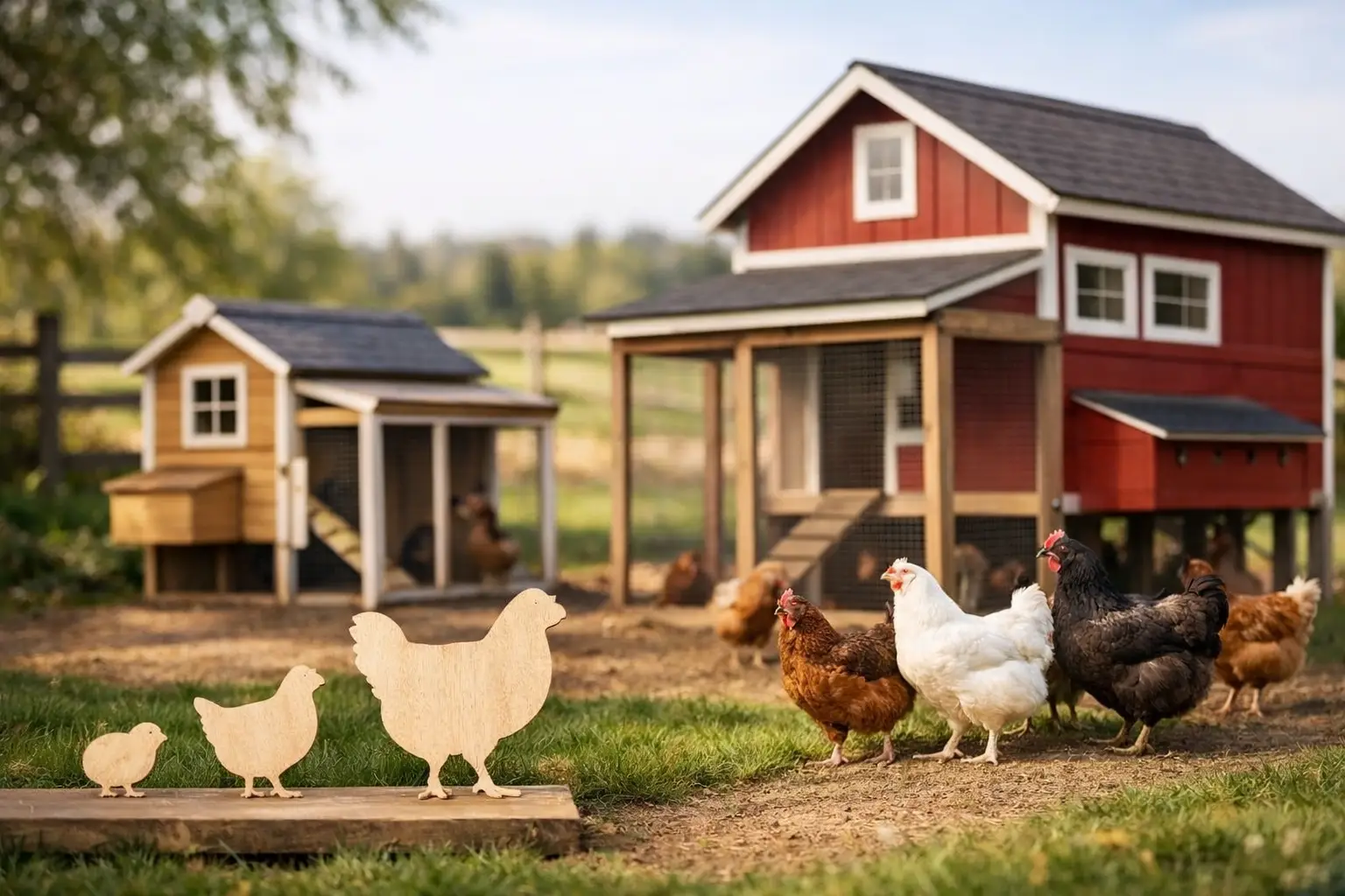 Which coop size do I need for my flock?
