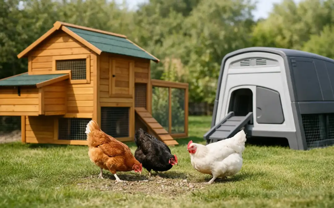 Wooden Coop vs Plastic Coop: Which Is Best?