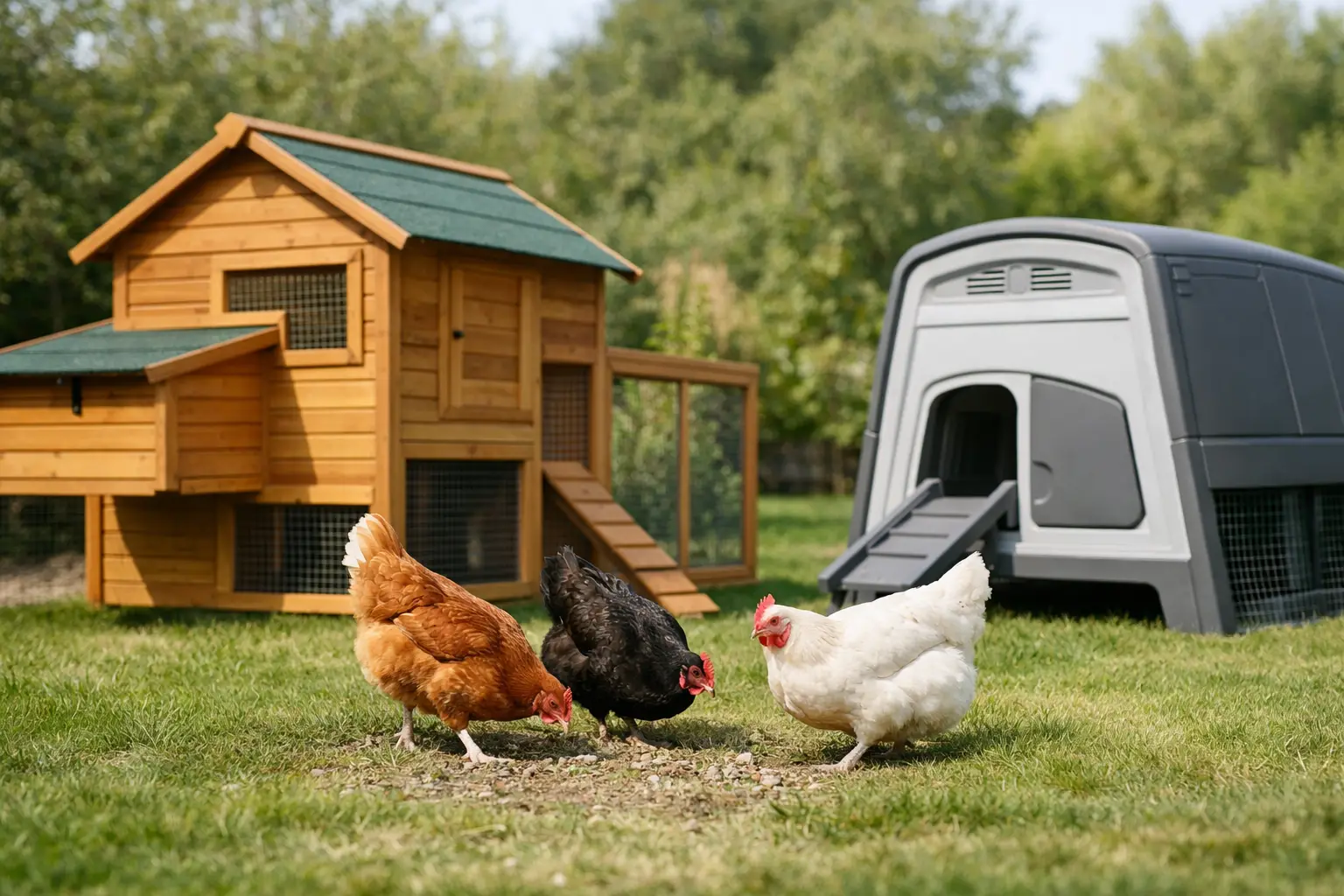 Wooden Coop vs Plastic Coop: Which Is Best?