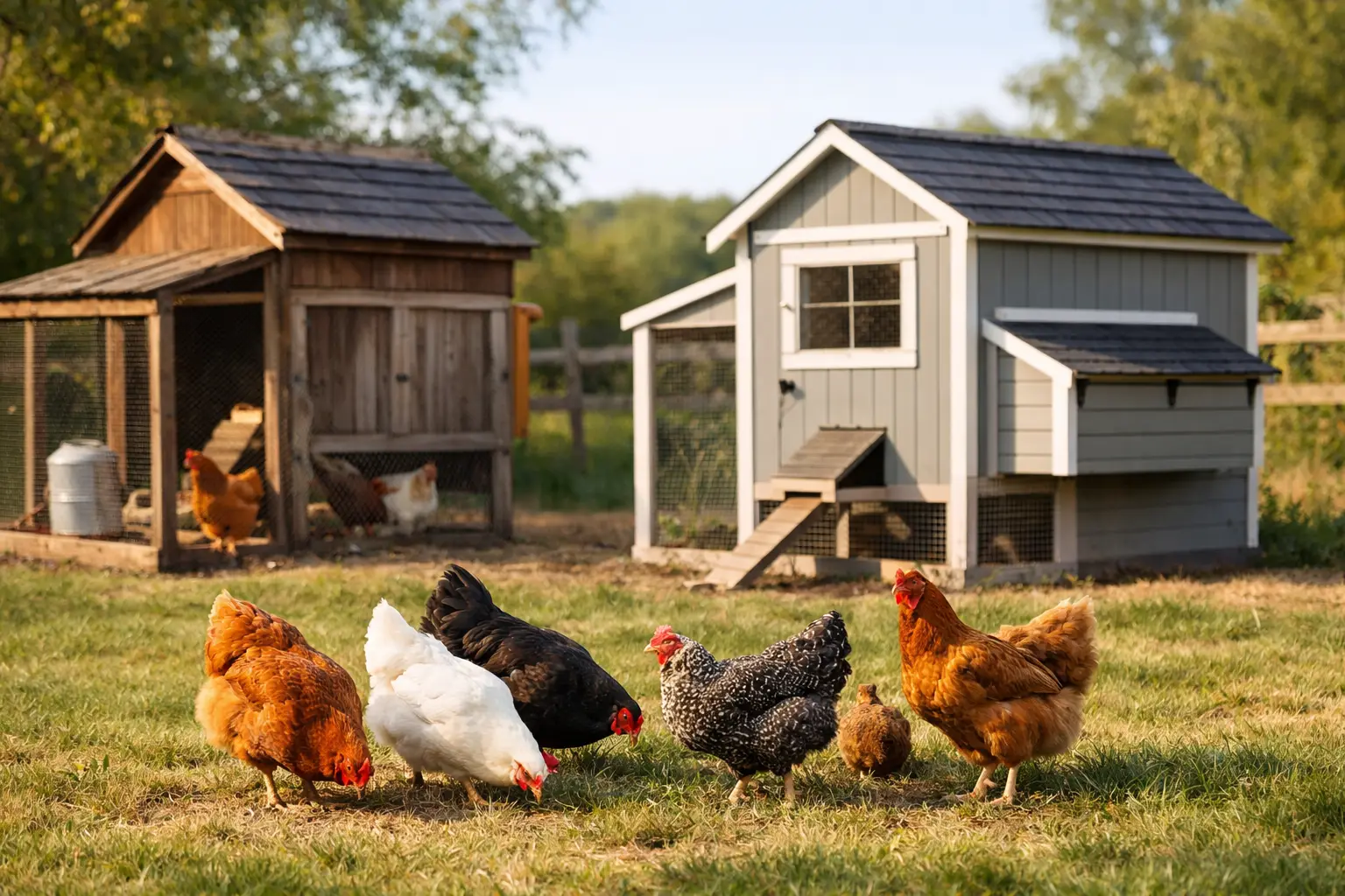 Choosing Poultry Coops for Small Flocks
