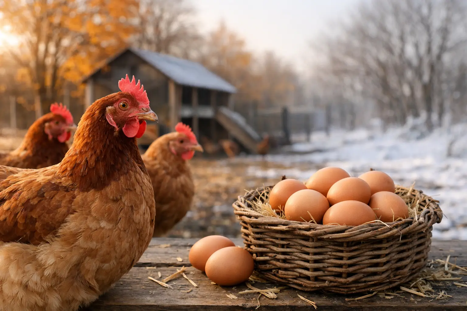 How to Increase Egg Production Autumn and Winter