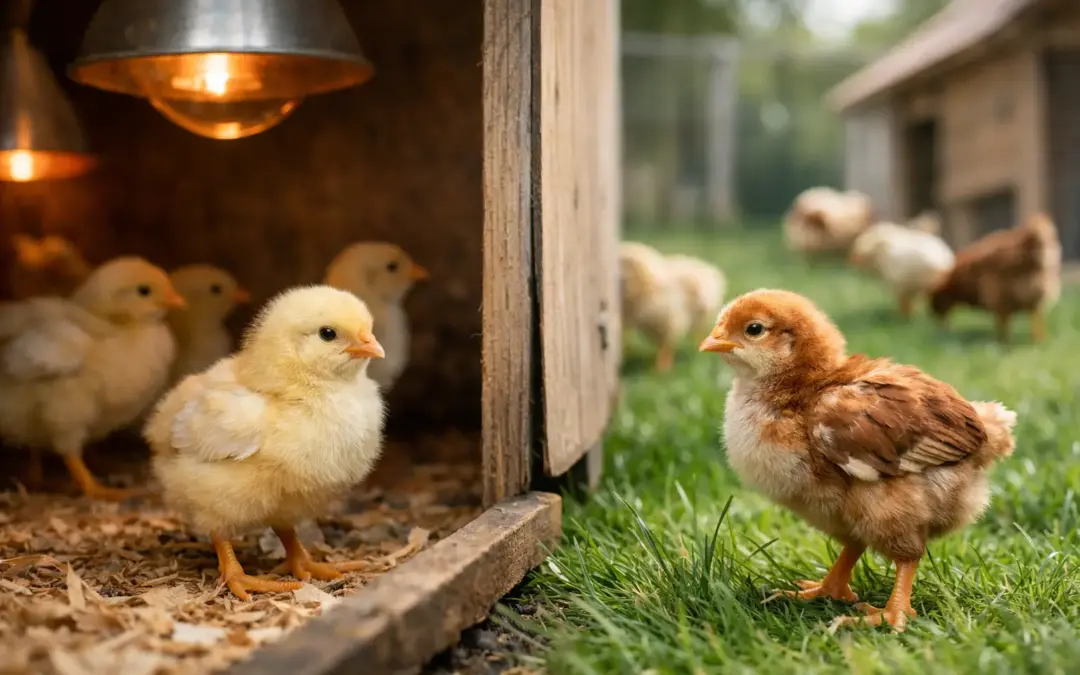 When Should Chicks Leave Brooder Housing?