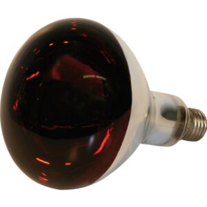 Replacement 250w Ruby Bulb with screw in fitment.