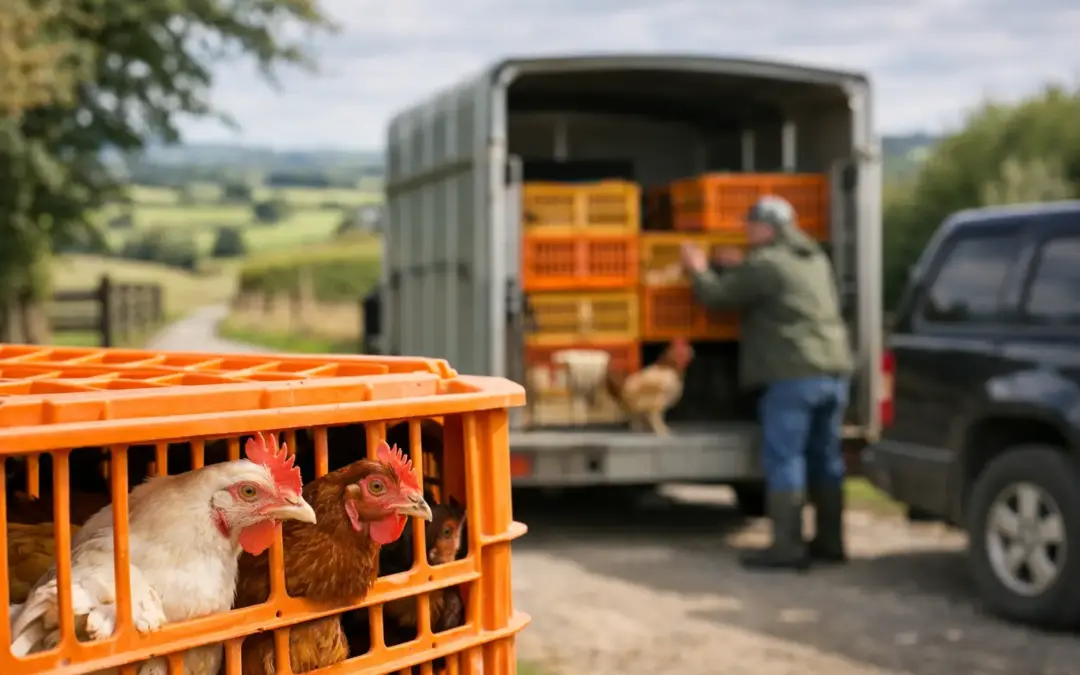 How to Transport Chickens Safely in the UK