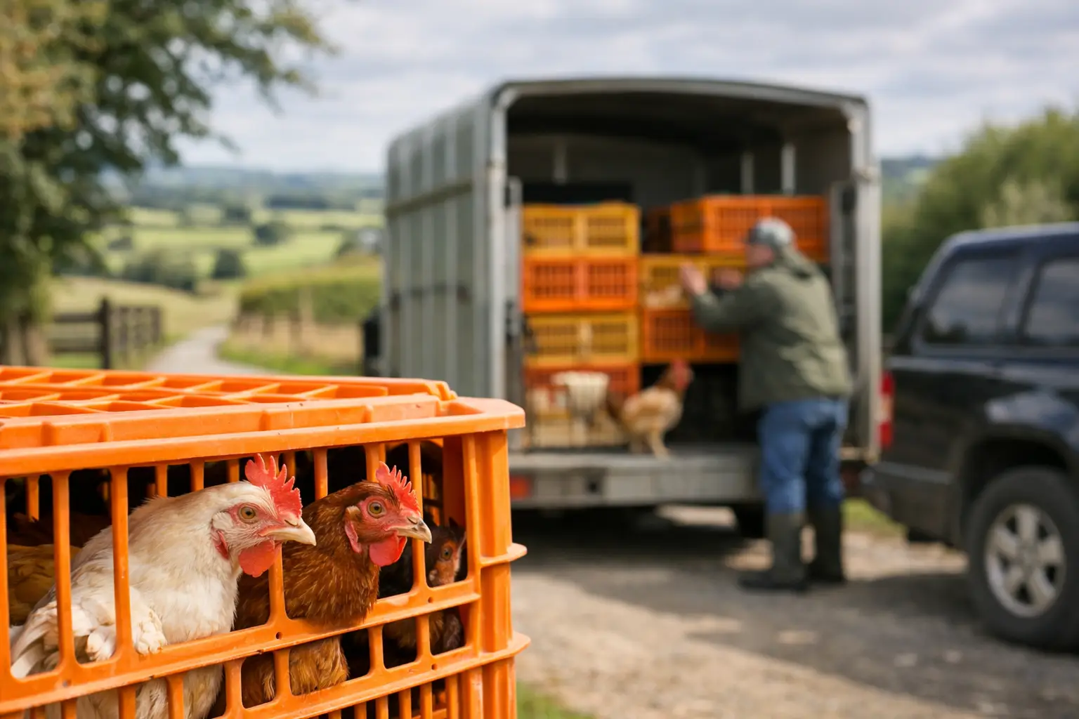 How to Transport Chickens Safely in the UK