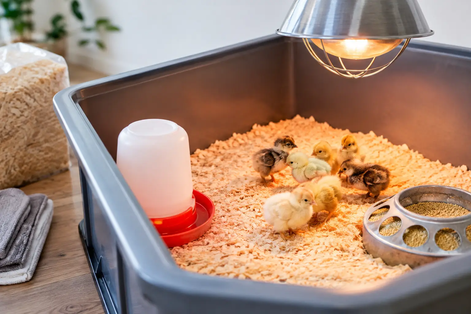 How to Prepare a Brooder for Healthy Chicks