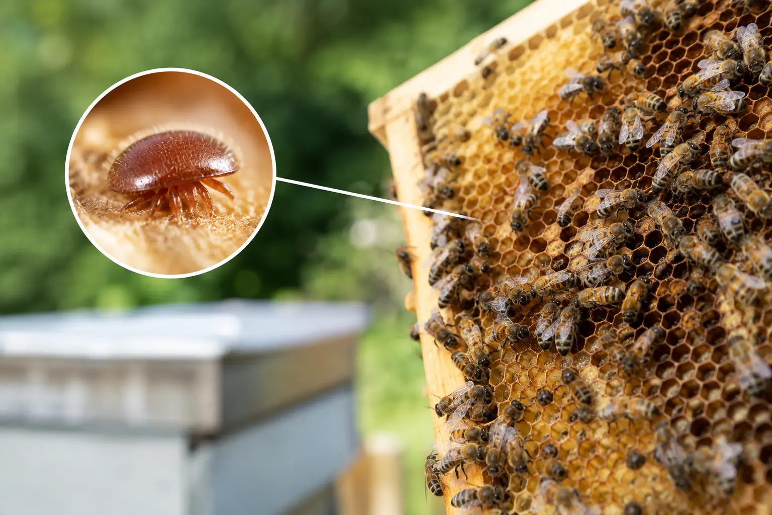 Varroa Mites and Treatment for Strong Colonies